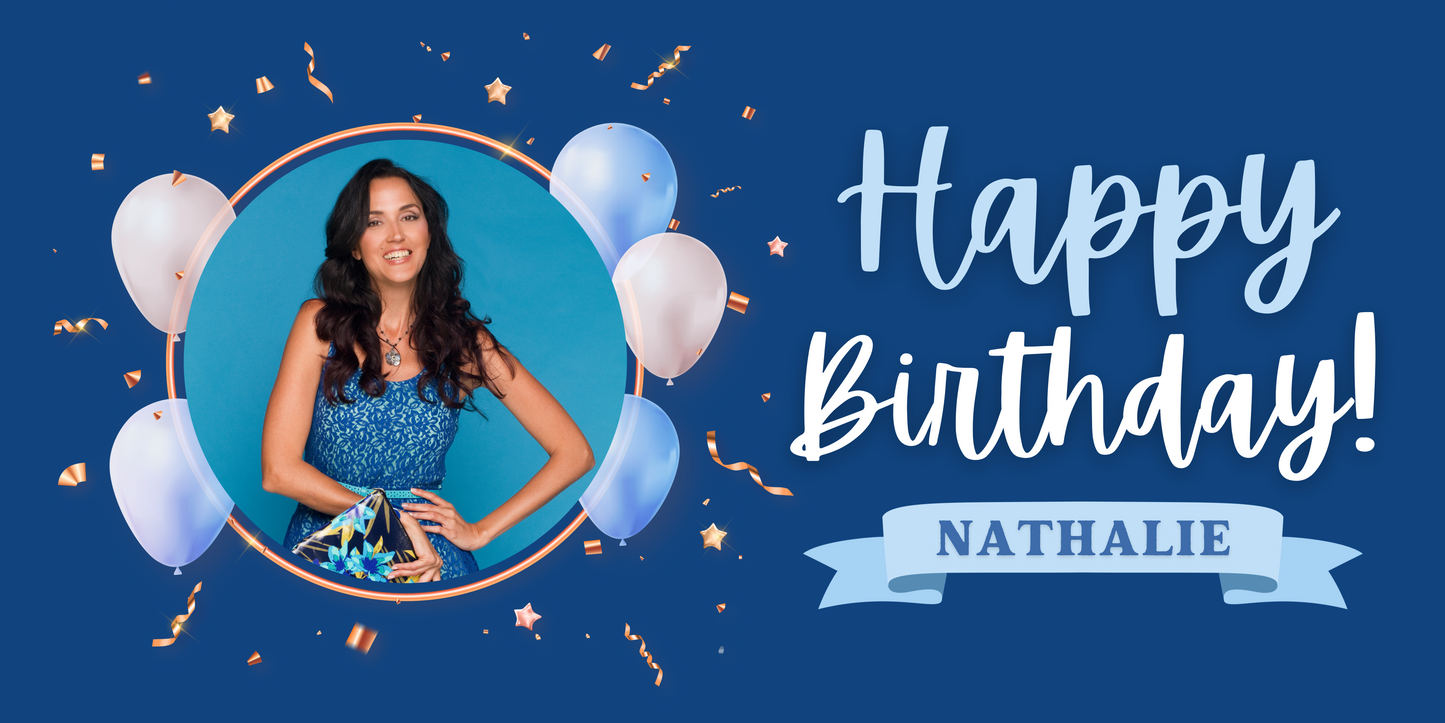 Photo Birthday Banners