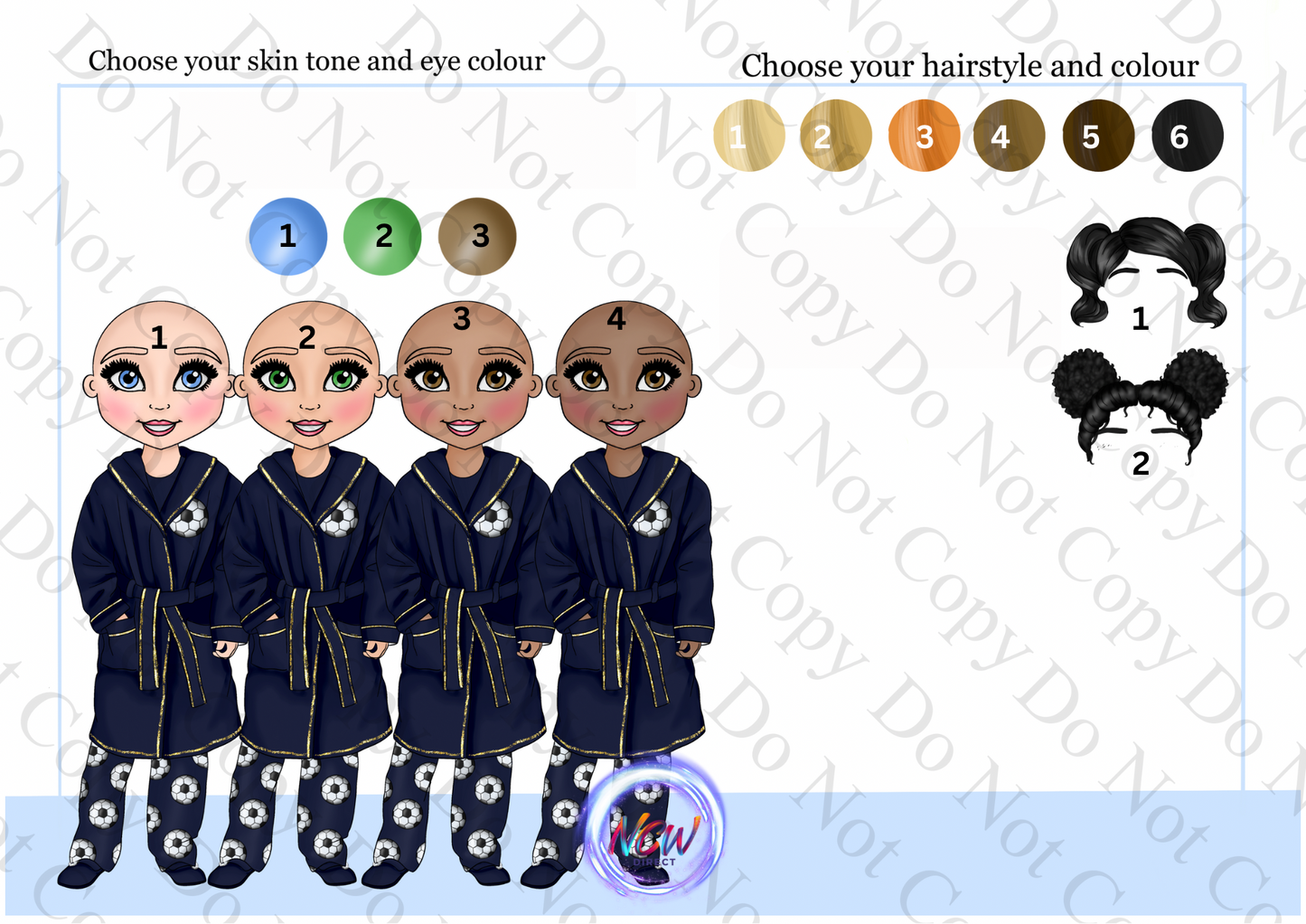 Football Christmas Express Girl  UVDTF