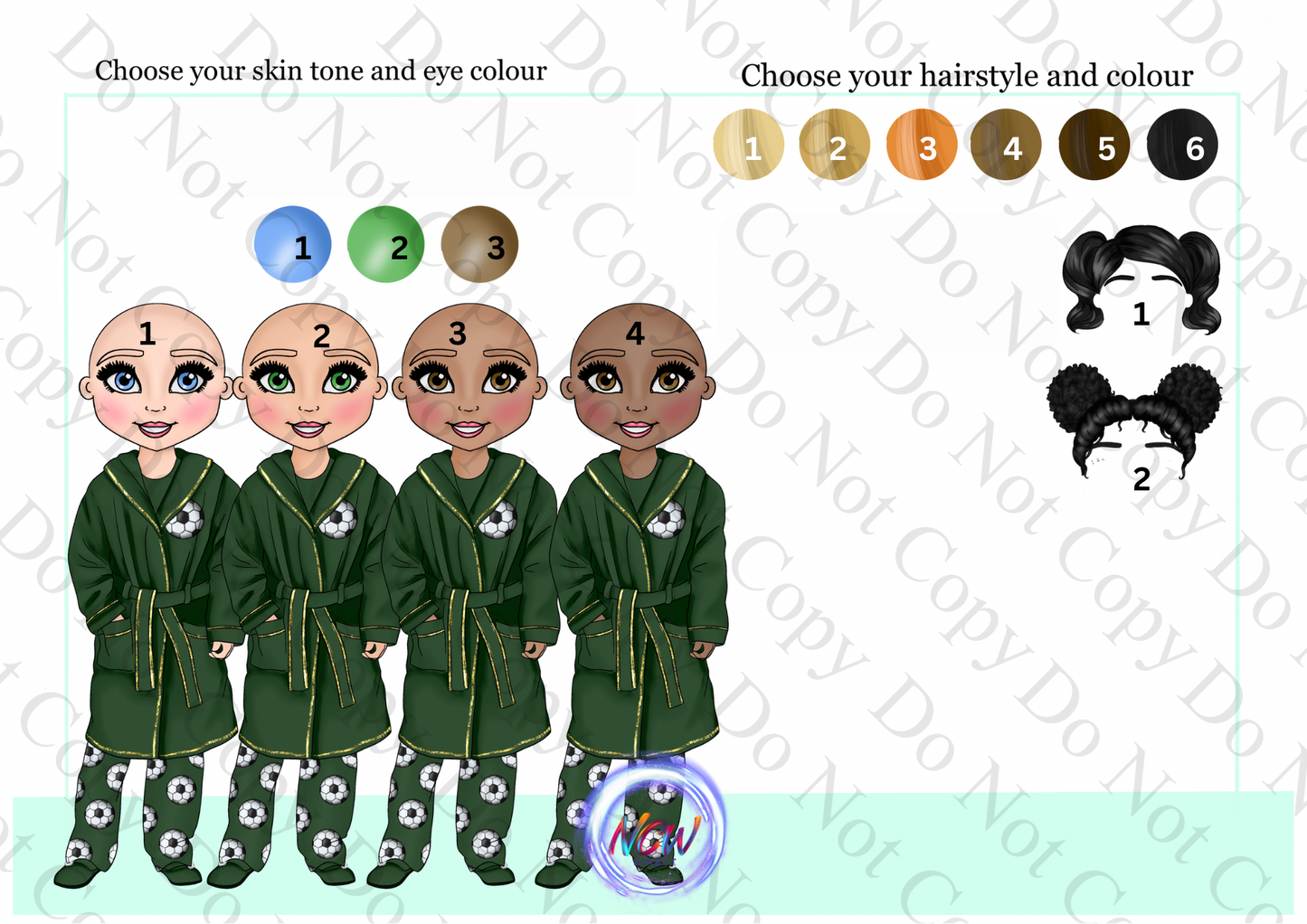 Football Christmas Express Girl  UVDTF