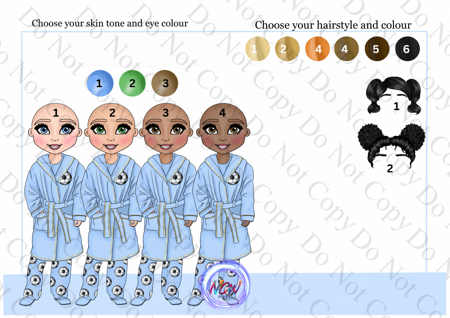 Football Christmas Express Girl  UVDTF