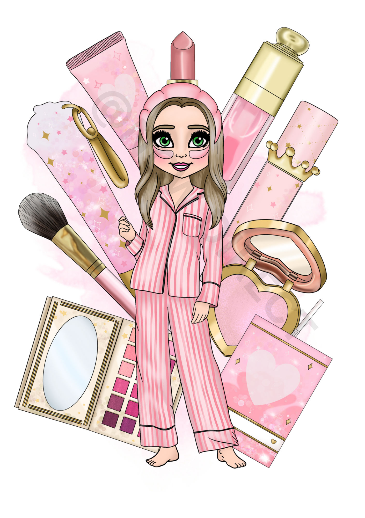 Makeup Girl DTF