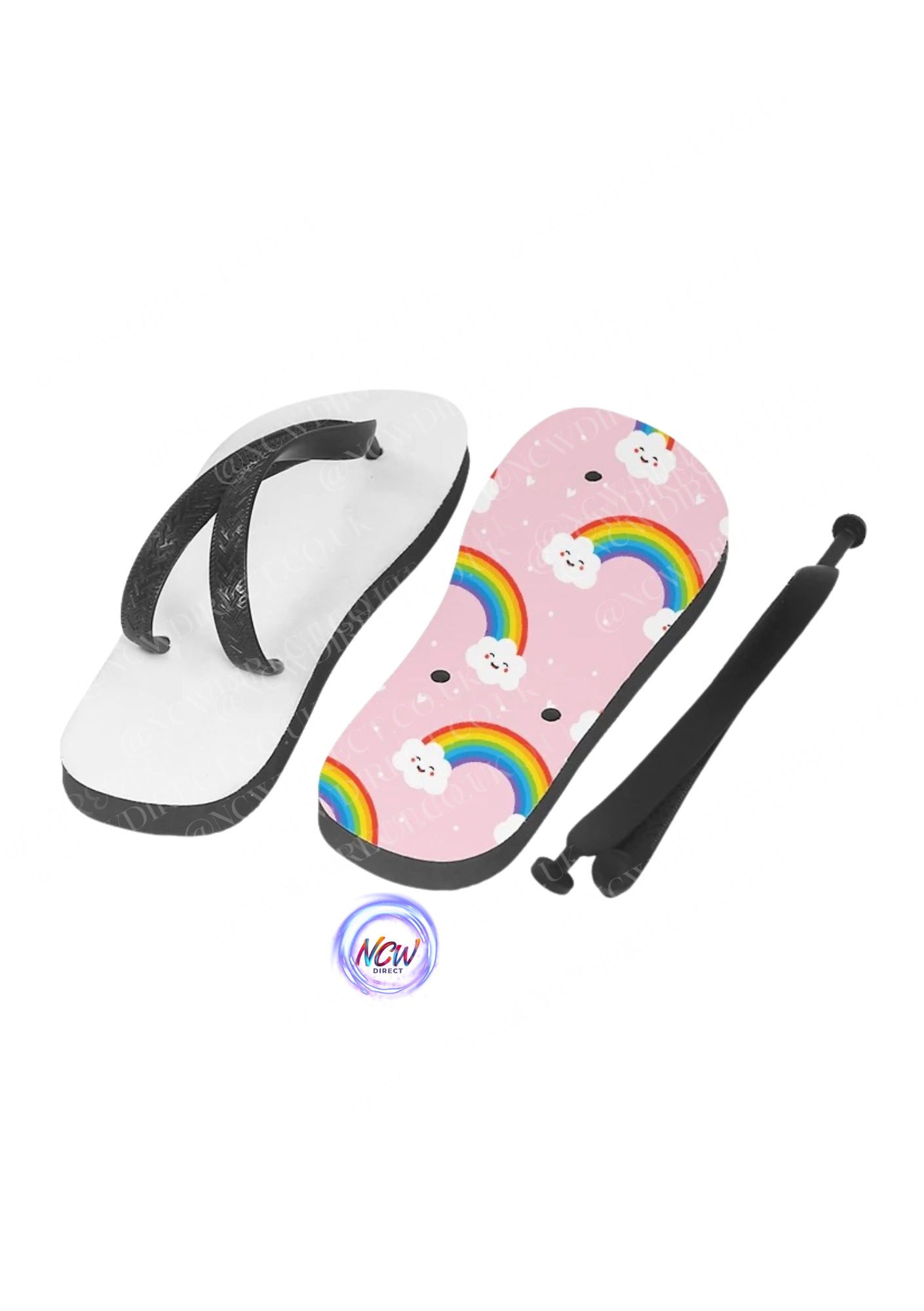 Sublimation Flip Flops( Kids)