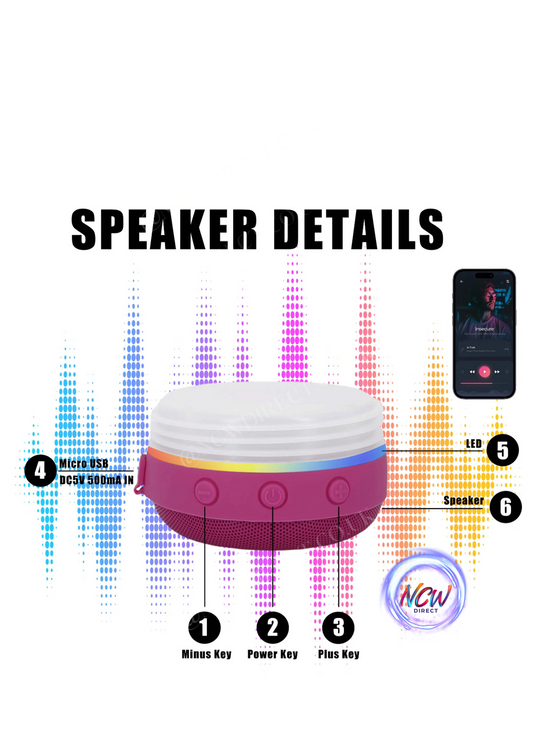20oz Sublimation Tumbler with Bluetooth Speaker