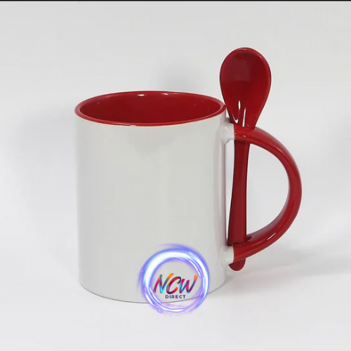 11oz mug with spoon