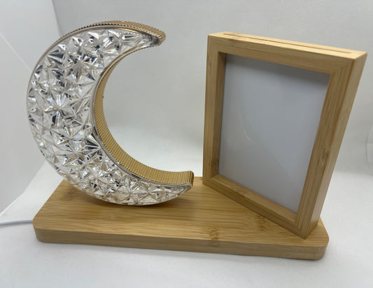 Moon Sublimation Photo Frame