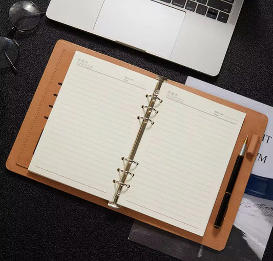 A4 PU Leather Planner