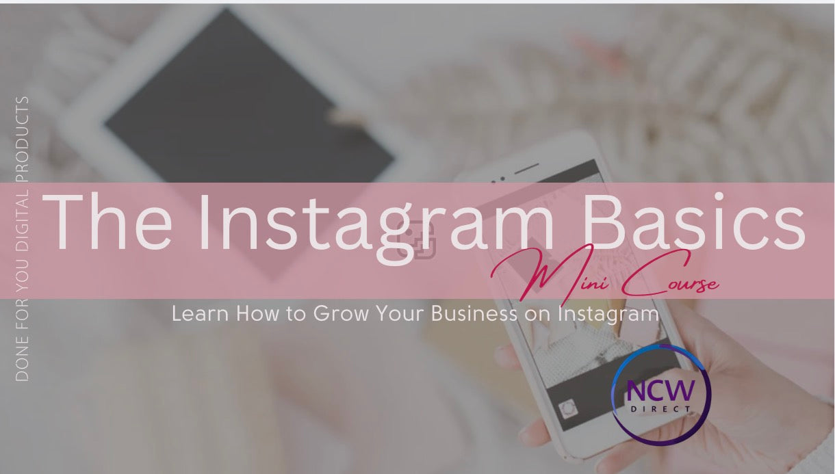 The Instagram Başics Mini Course