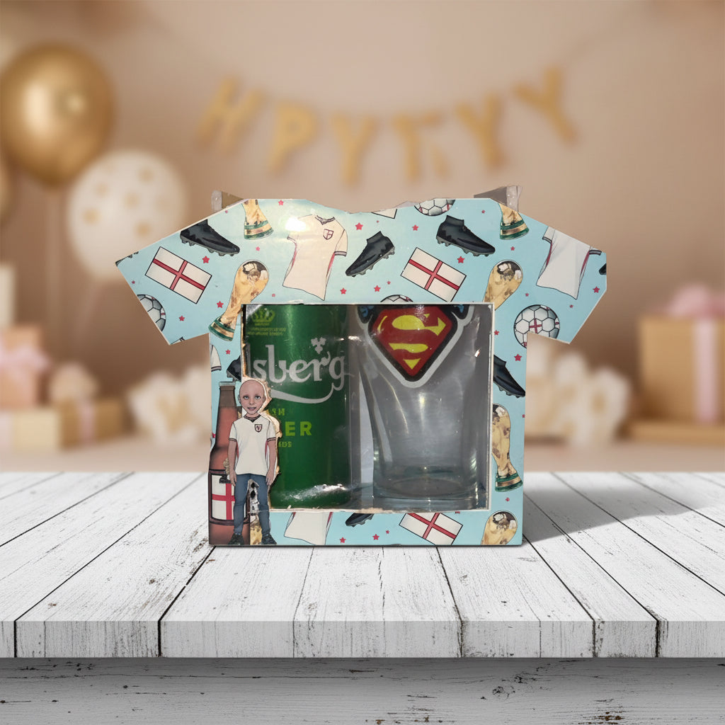 Shirt Gift box Canva Template