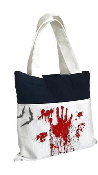 Sublimation Halloween Trick or Treat Tote Bags 26x26cm