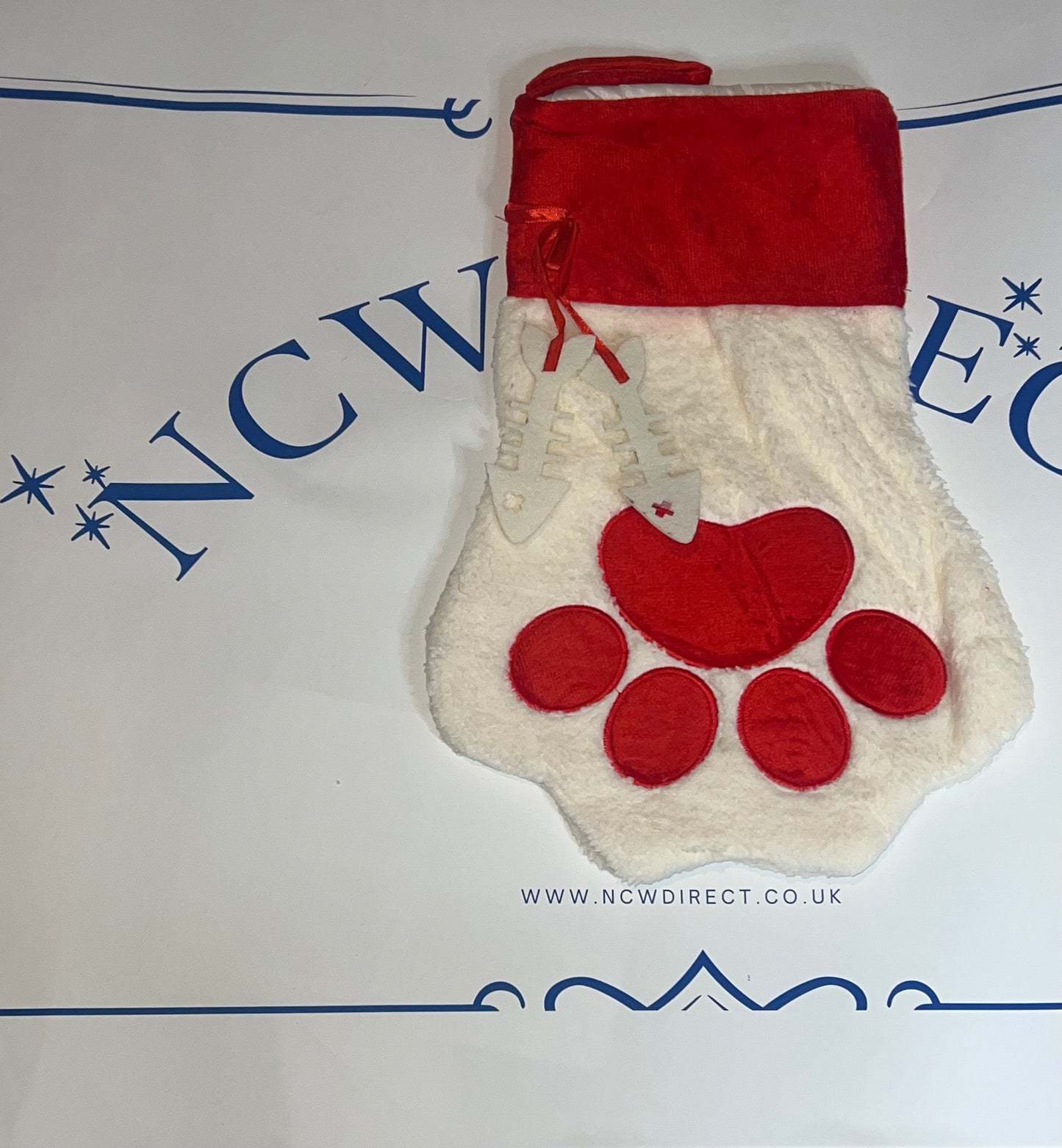 Plaid Pet Christmas Stocking