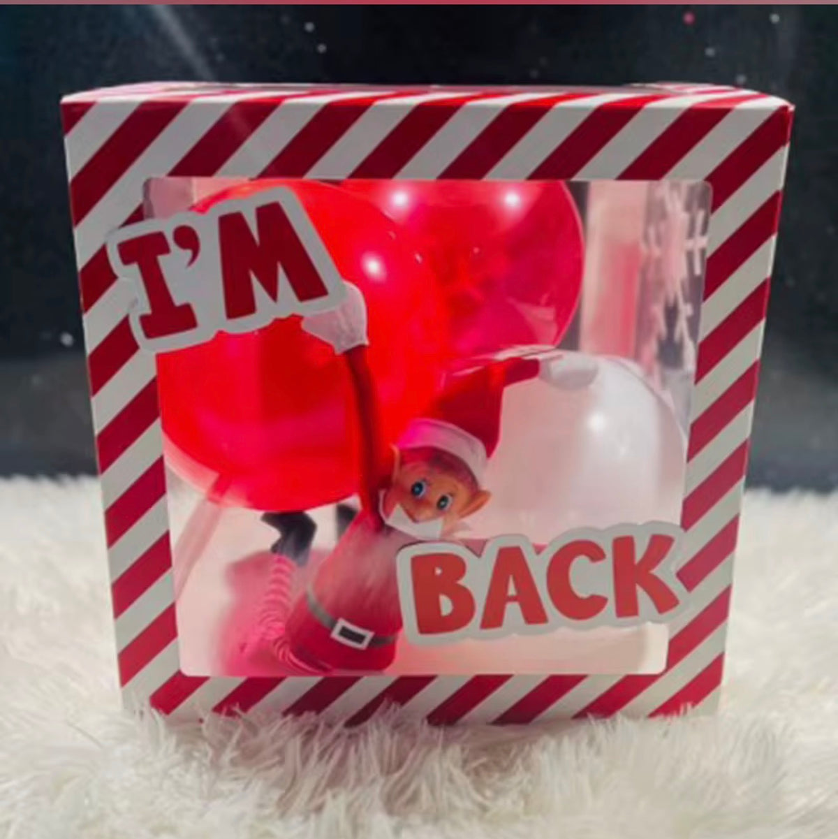 Elf Arrival Balloon Box (PRE-ORDER )