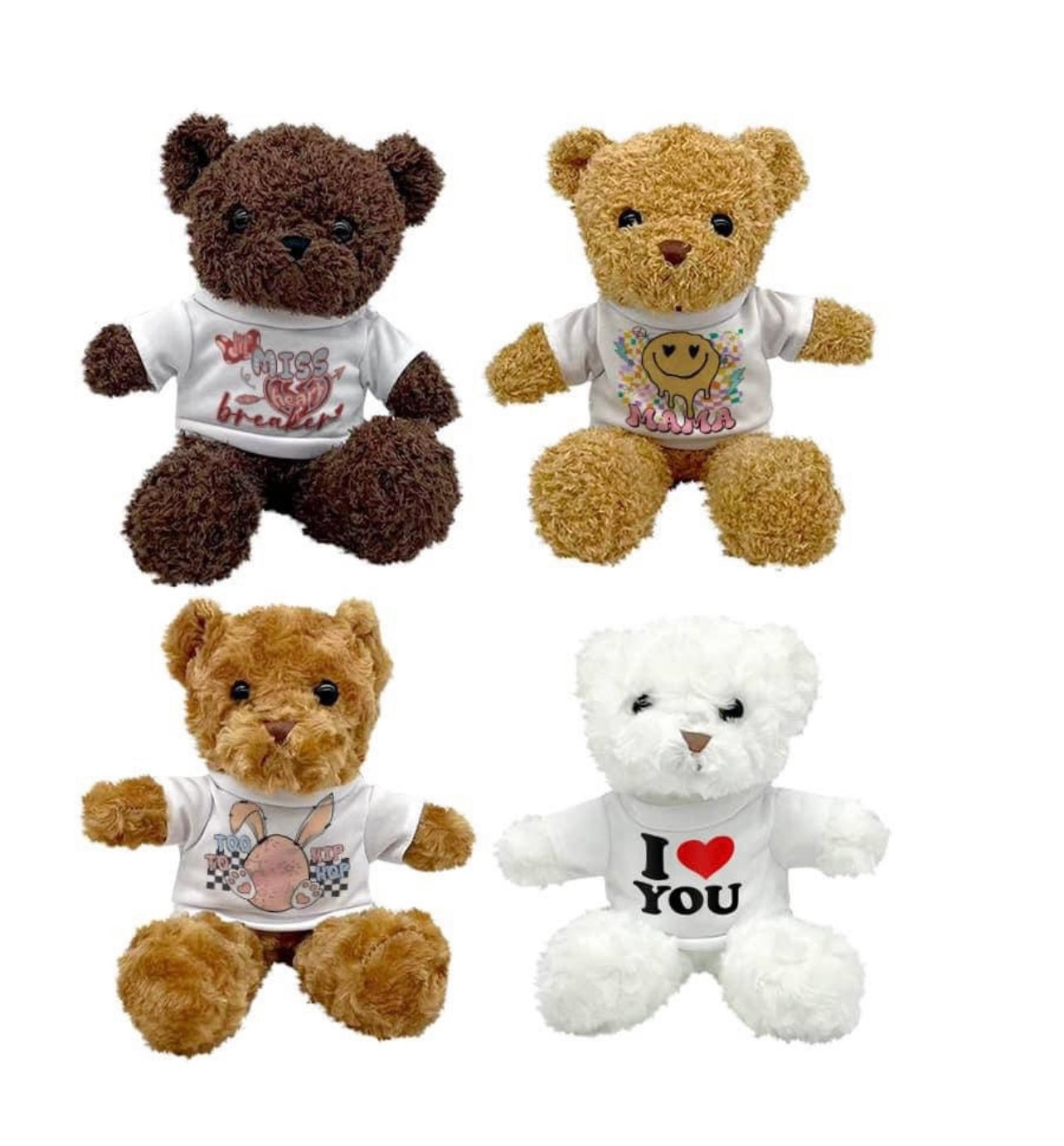 Teddy Bear with Printable T-Shirt