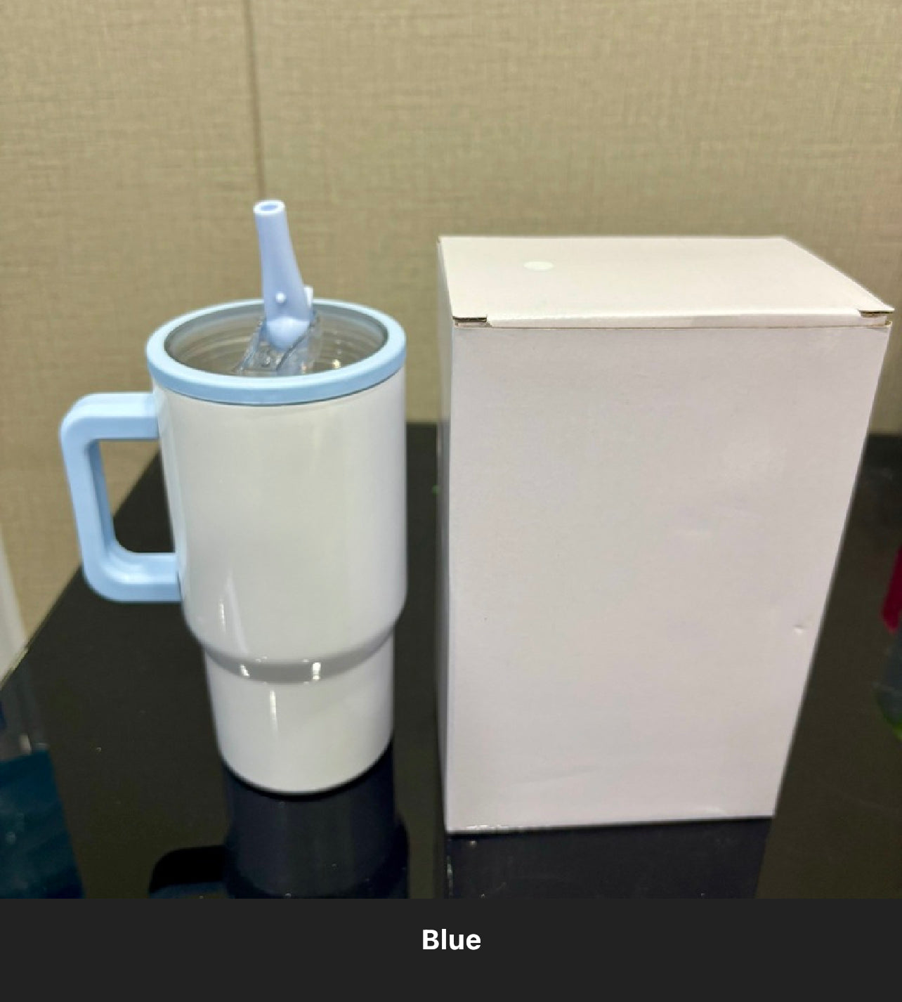 20oz Leakproof Coloured Handle Sublimation Tumblers