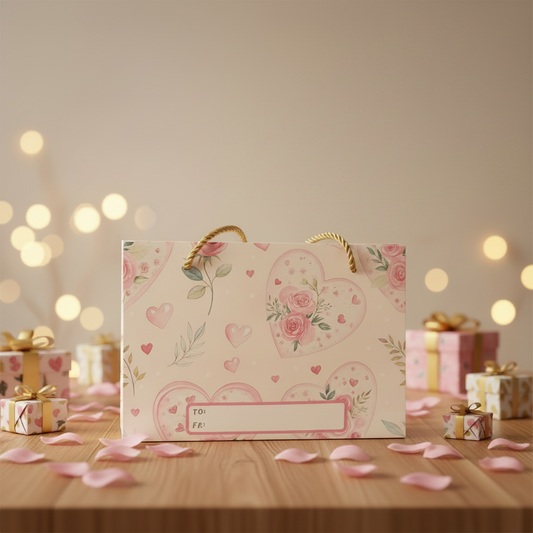 GIFT BAG WITH GIFT TAG TEMPLATE