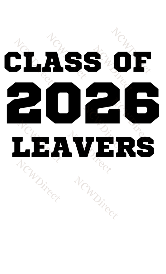 School Leavers DTF Print