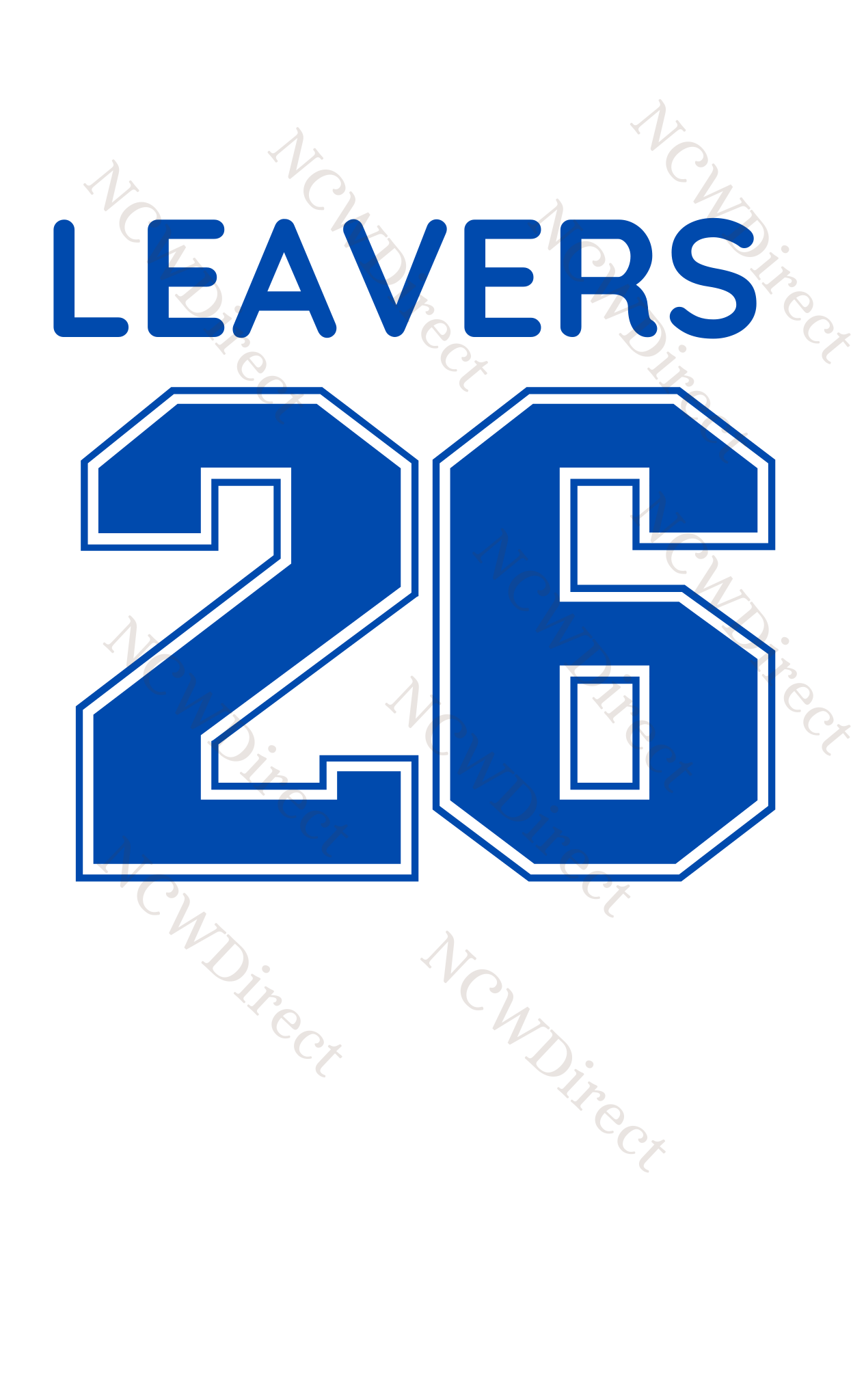 School Leavers DTF Print