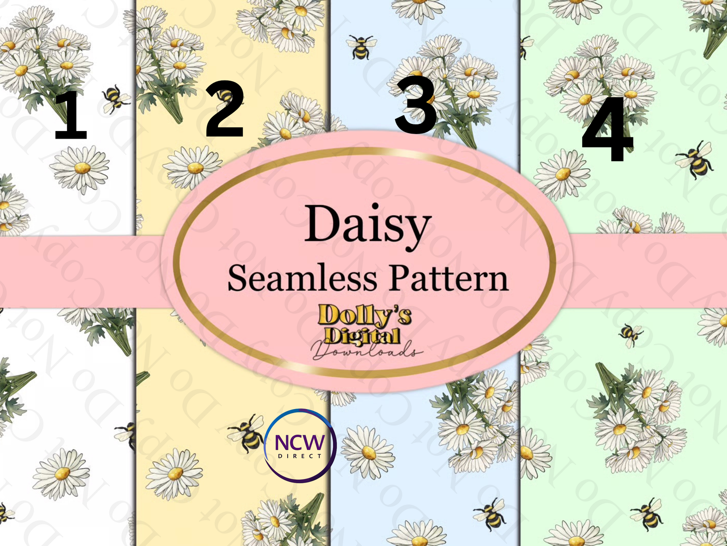 Daisy Wrapping Paper