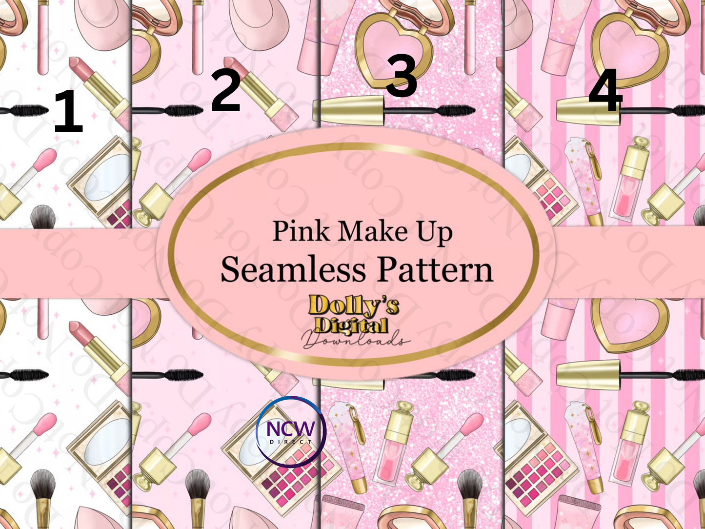 Pink Make Up Wrapping paper