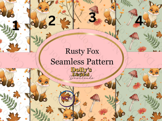 Rusty Fox Wrapping paper