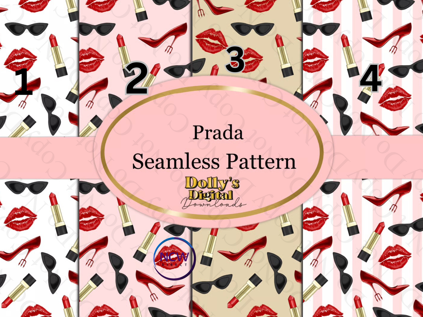 Prada Seamless Wrapping Paper
