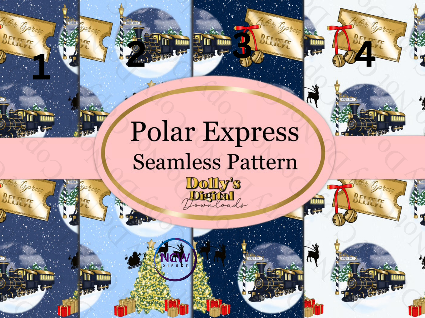 Polar Express Wrapping paper