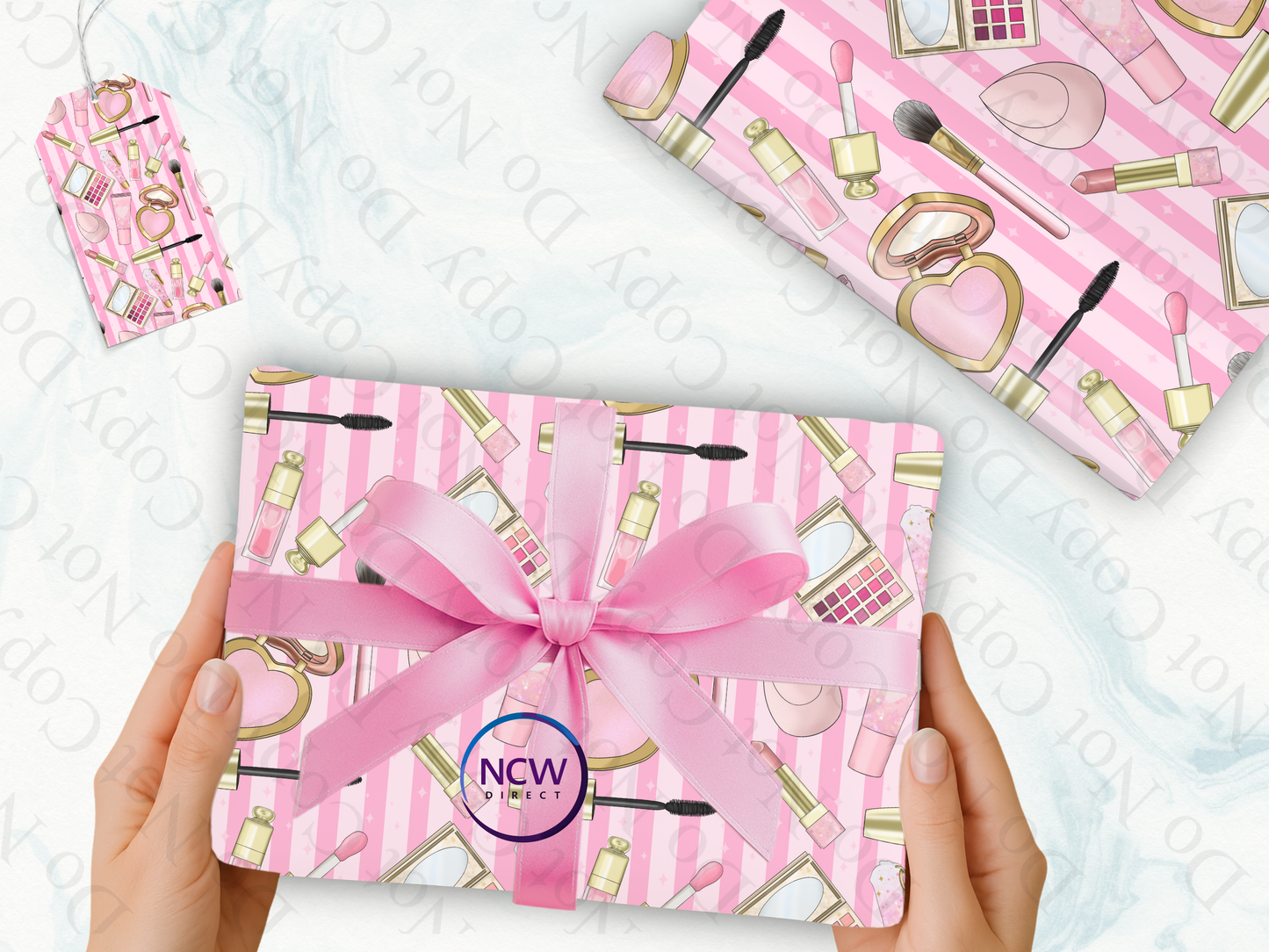 Pink Make Up Wrapping paper