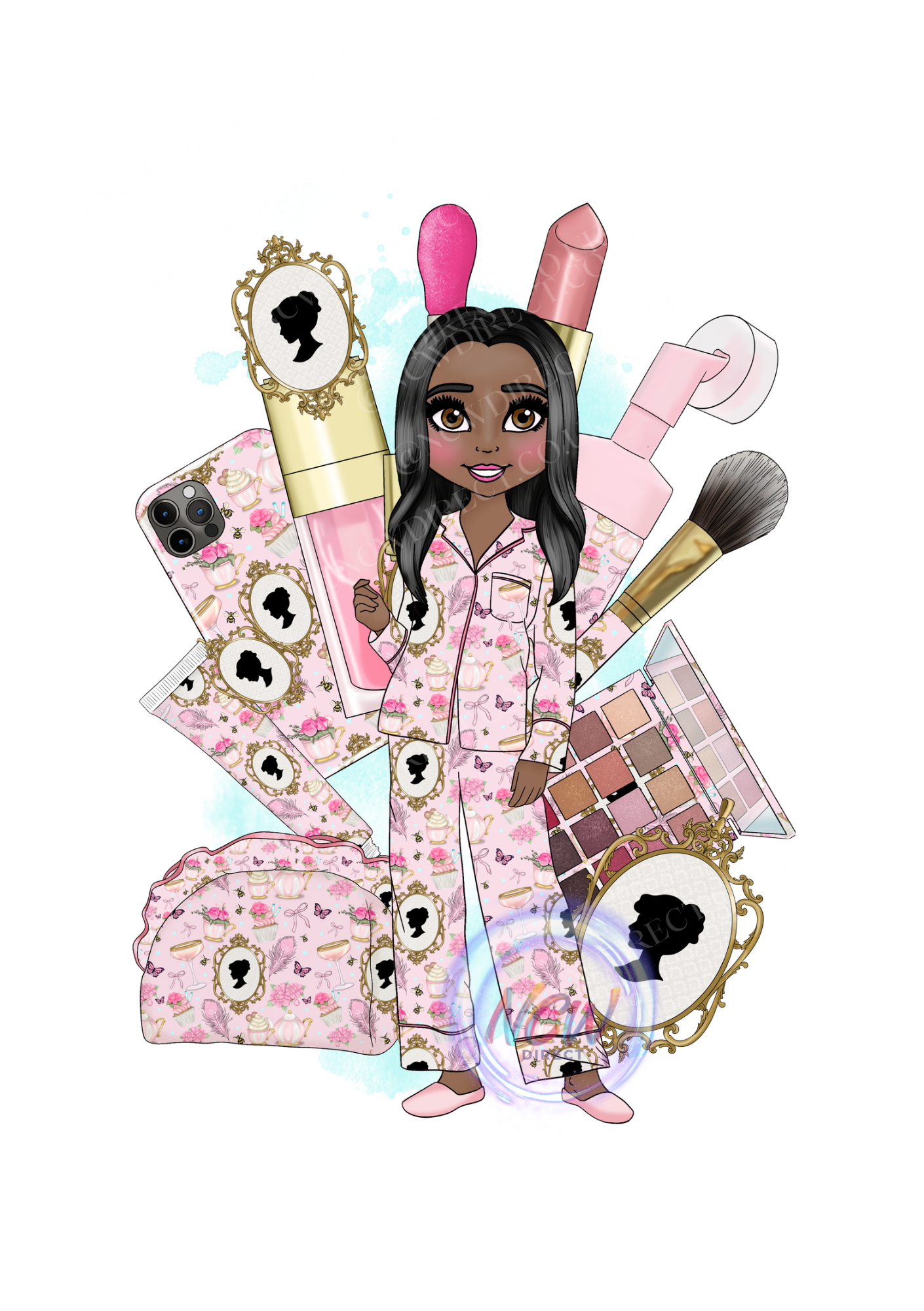 The Ton Makeup Doll UVDTF