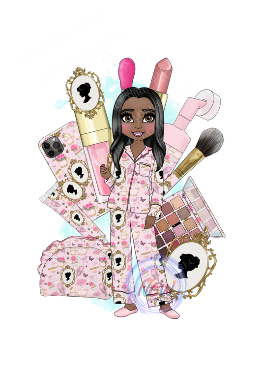 The Ton Makeup Doll UVDTF