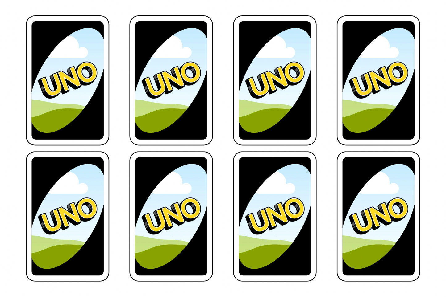 Uno Card Canva
