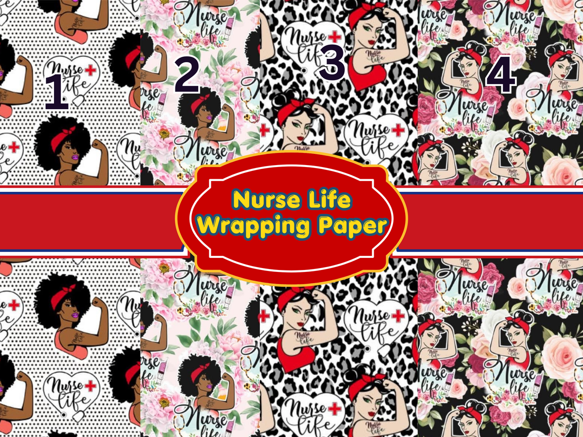 Nurse Life Wrapping Paper