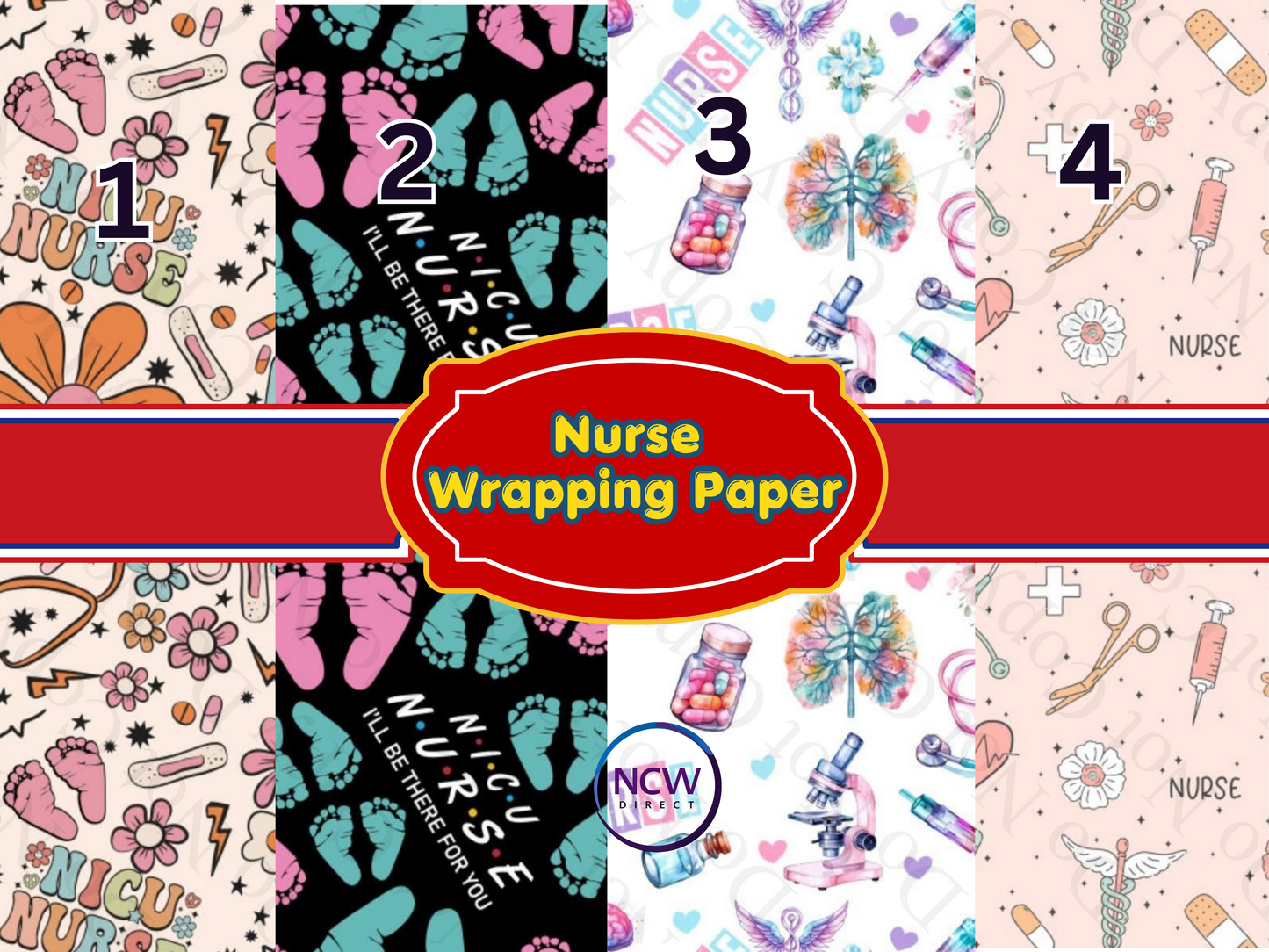 Nurse Wrapping paper