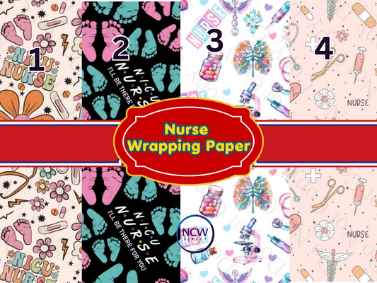 Nurse Wrapping paper