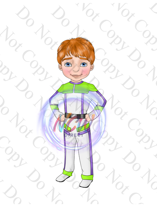 Space land Boy UVDTF