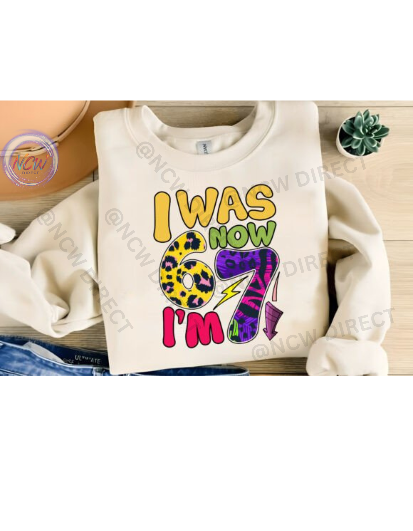 I was 6 now i’m 7 DTF Print