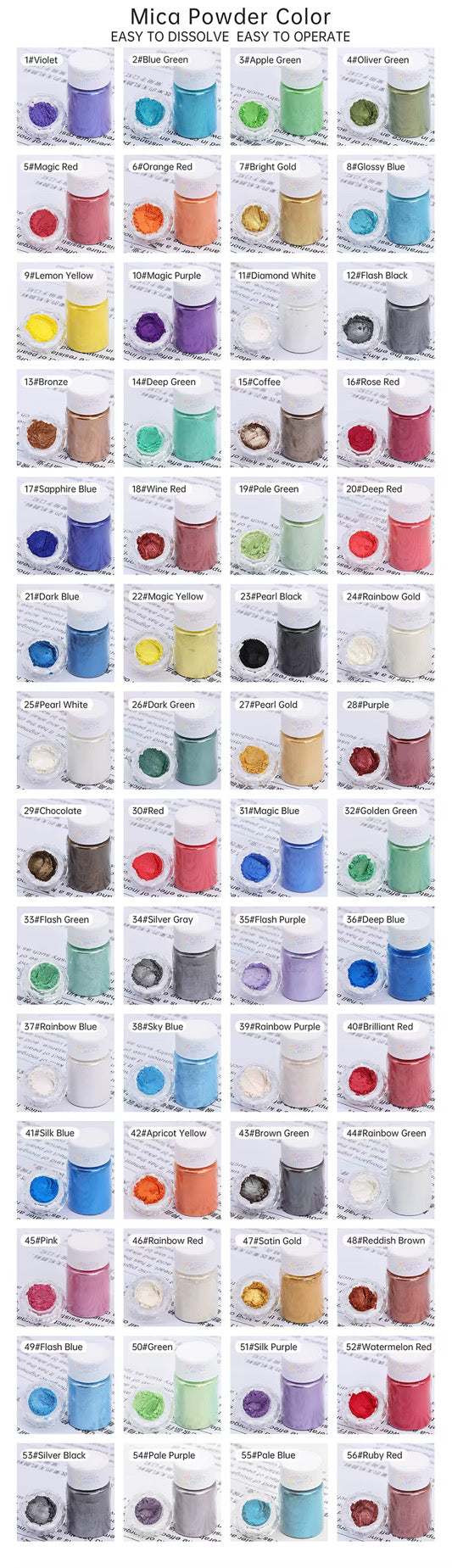 Mica Pigment Powder