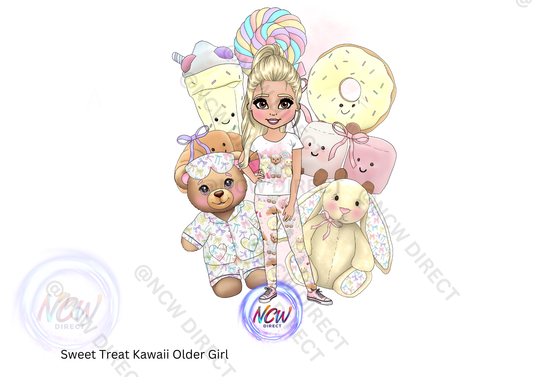 Sweet Treat Kawaii Older Girl
