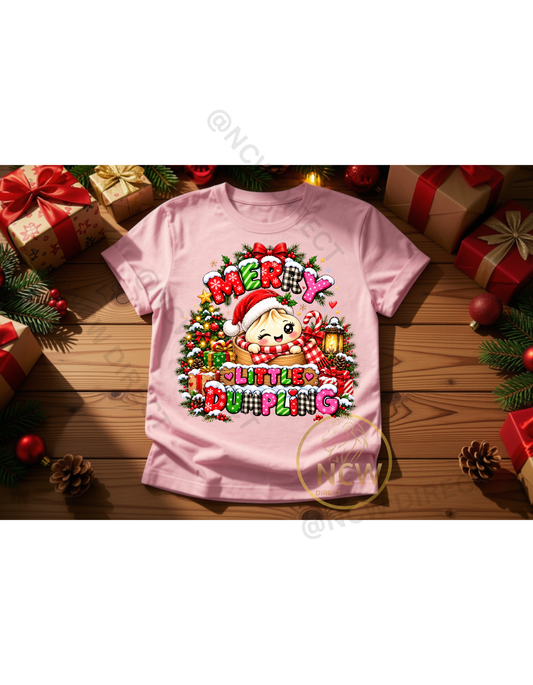 Merry Little Dumpling DTF Print Only