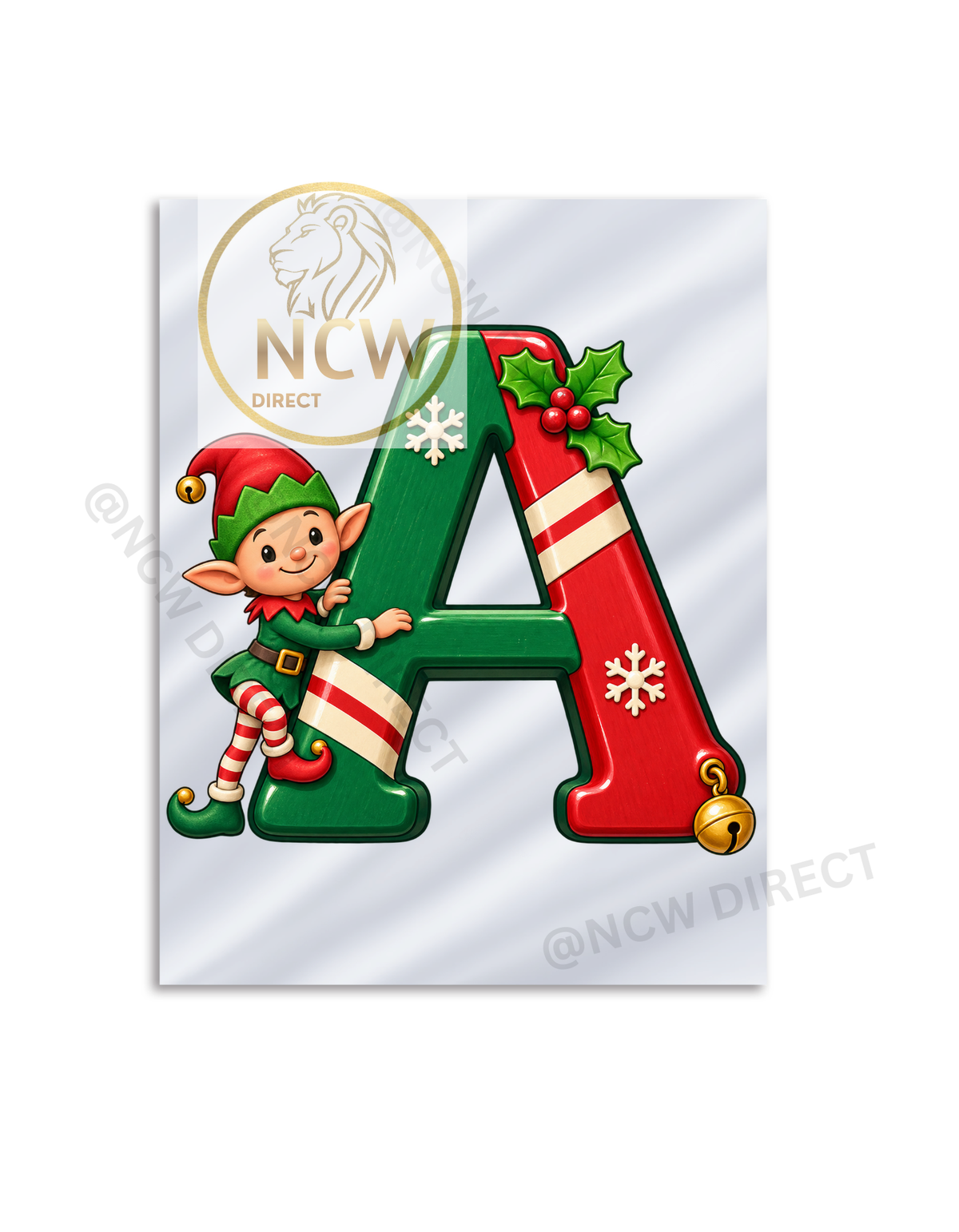 Christmas- Elf- Alphabet Style 2