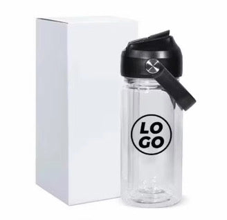 10oz  Snow Globe kids Bottle Pre Drilled