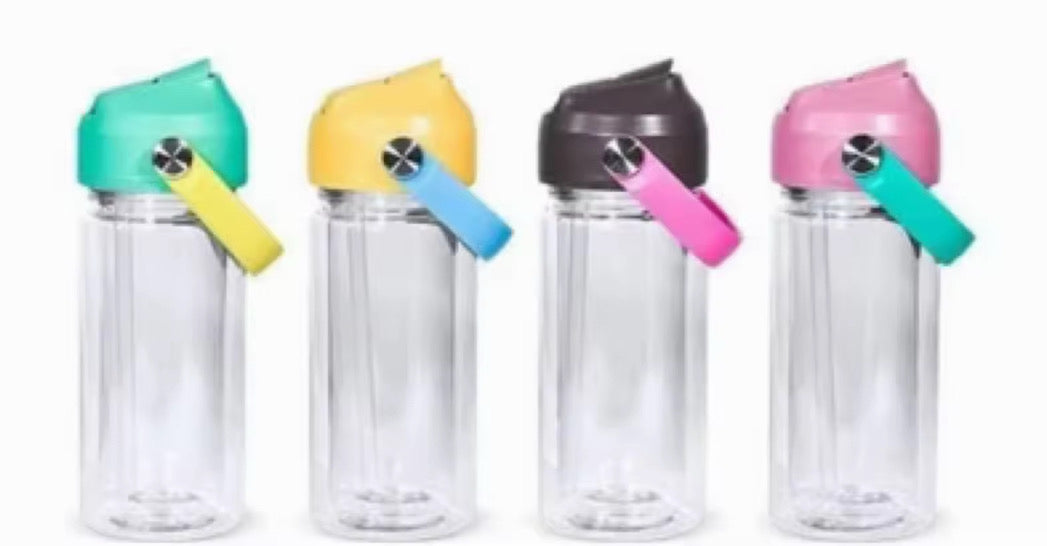 10oz  Snow Globe kids Bottle Pre Drilled