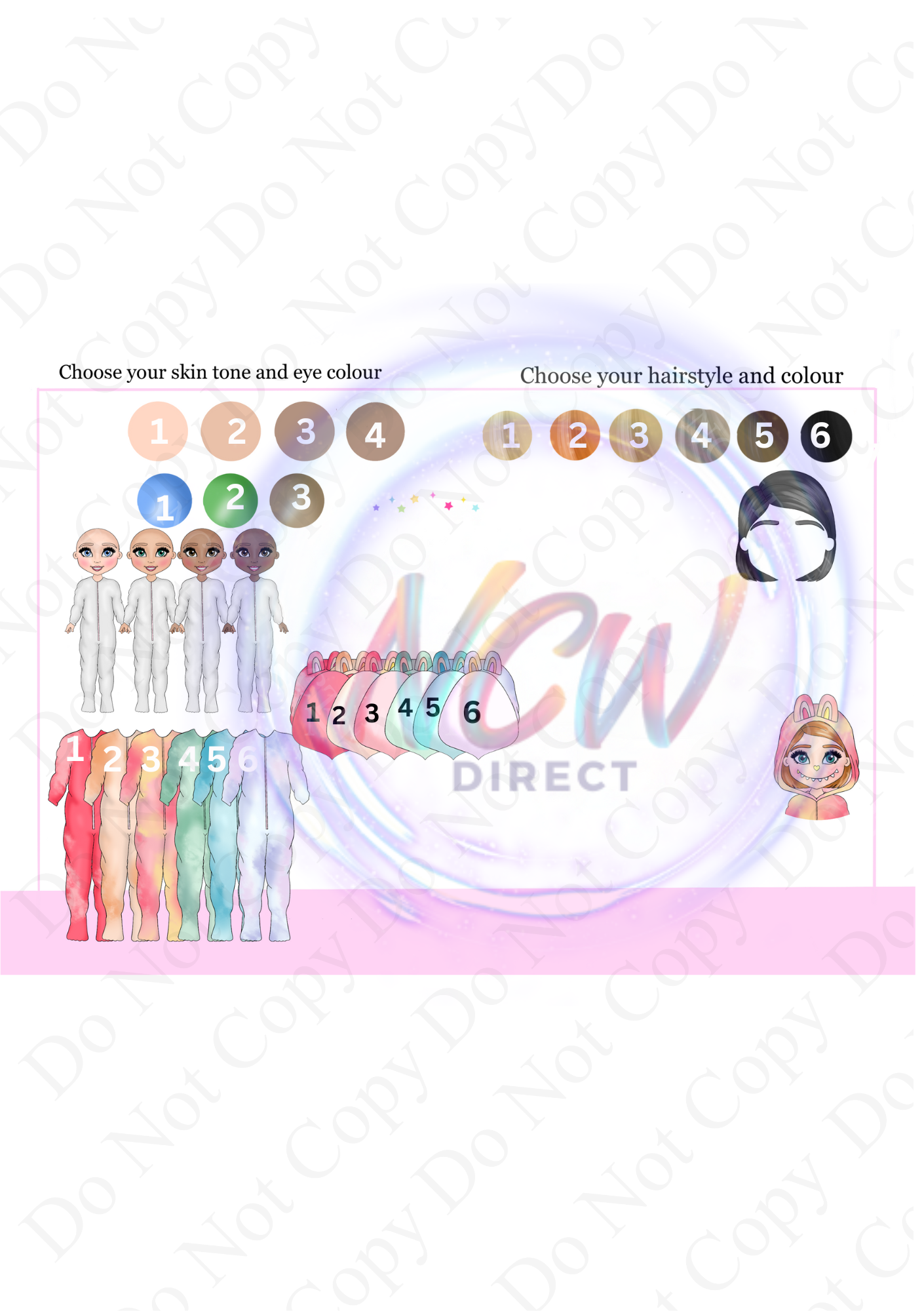 Mini Magic Monster Toddler girl