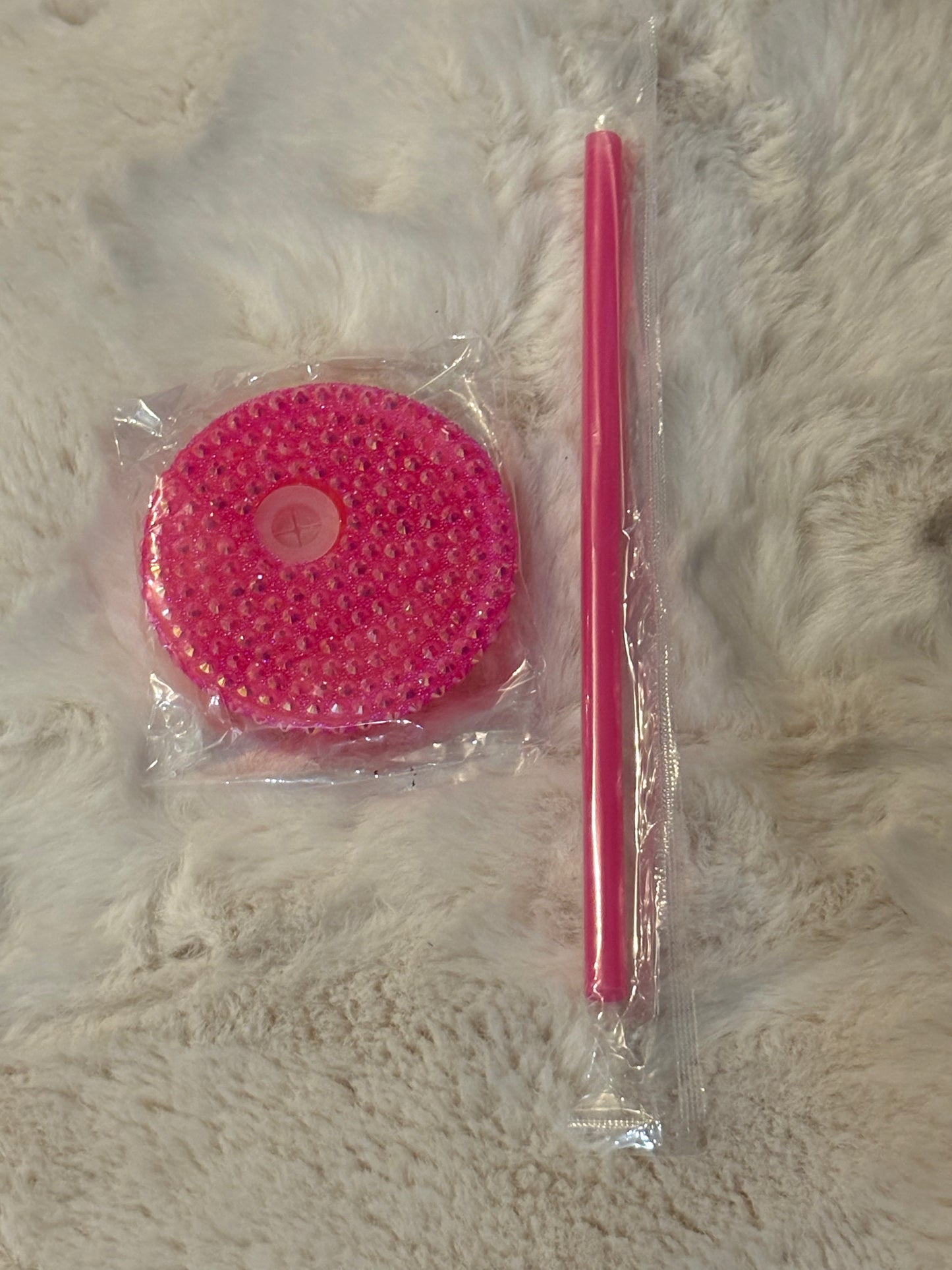 Bling Rhinestone lid set