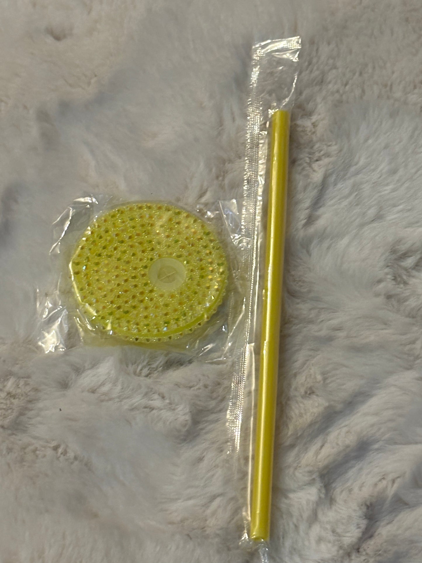 Bling Rhinestone lid set