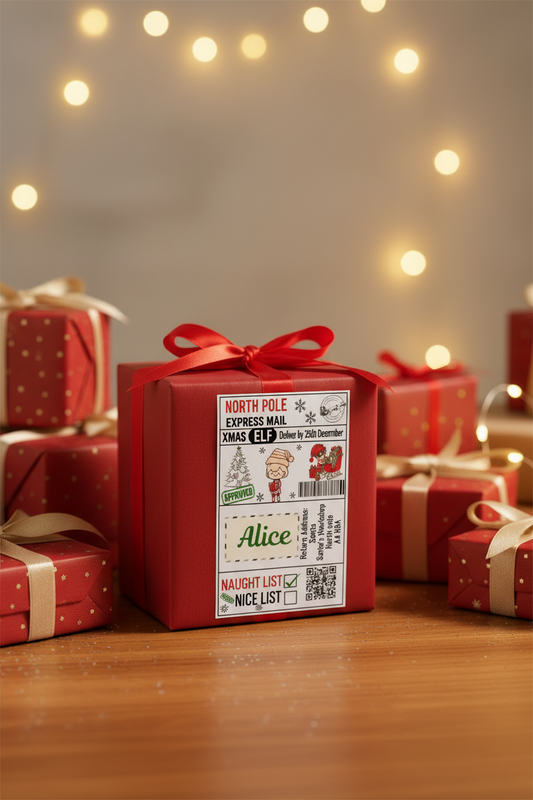 36 Christmas Shipping Canva Template