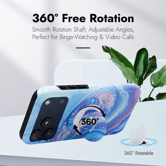 Prosub New Foldable Blank Sublimation Magnetic Phone
Holder DIY Custom Logo 360° Rotatable Adjustable