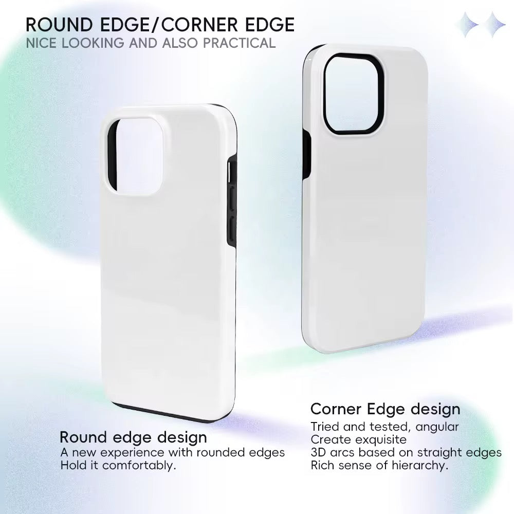 Prosub 3D Coated 2 In 1 Blank Sublimation Case For IPhone