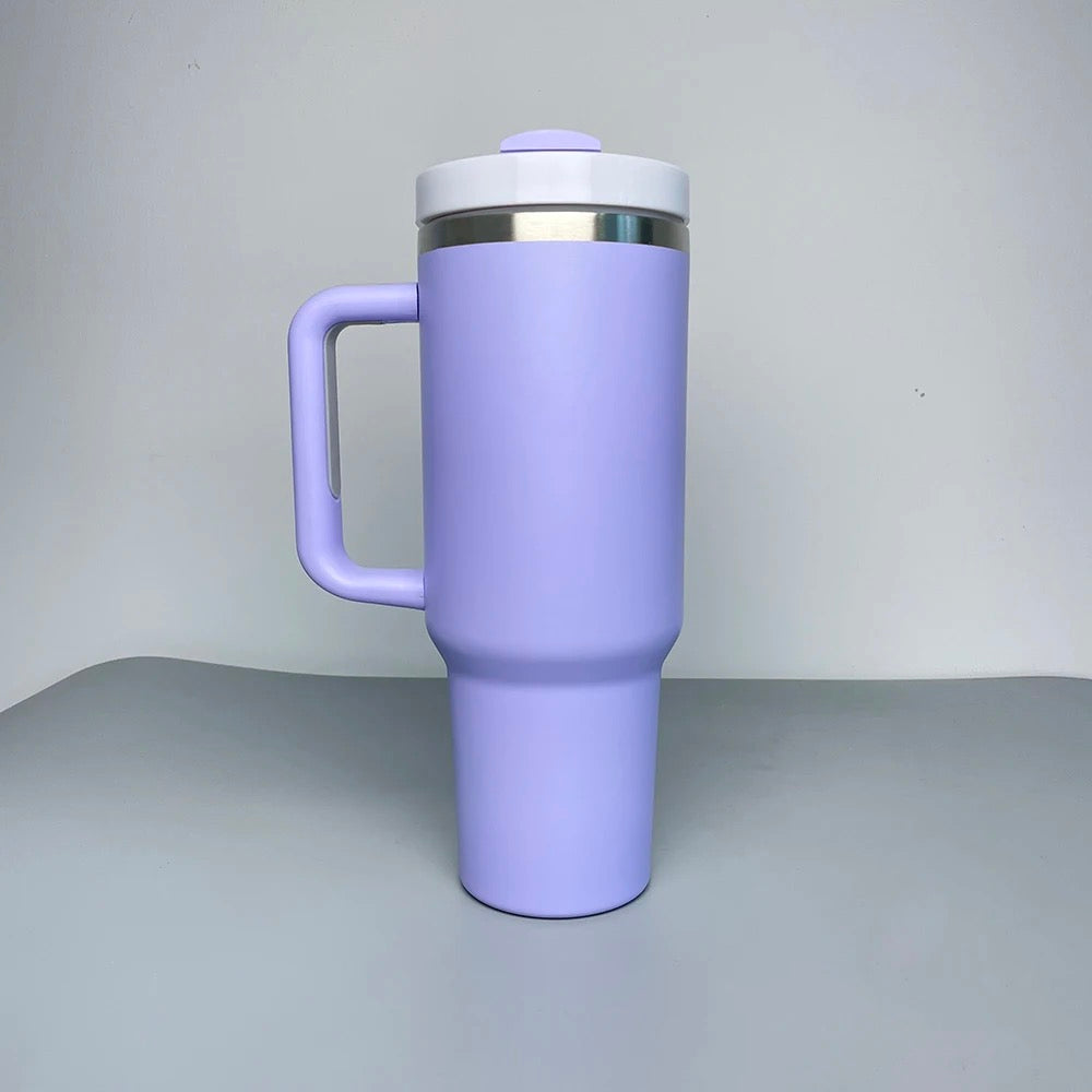 Matte 40oz Coloured Sublimation Tumbler