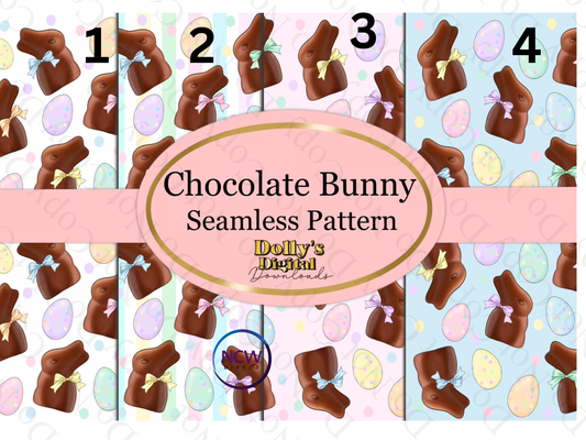 Chocolate Bunny wrapping paper