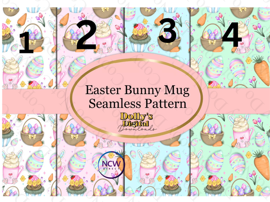 Easter Bunny Mug wrapping paper