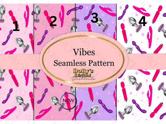 Vibes Seamless Wrapping  paper